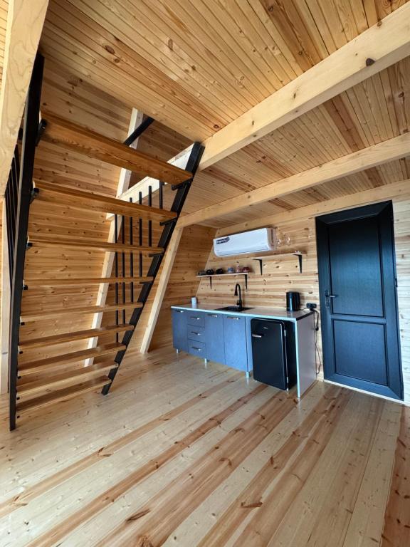Kuchyň nebo kuchyňský kout v ubytování Bali Glamping