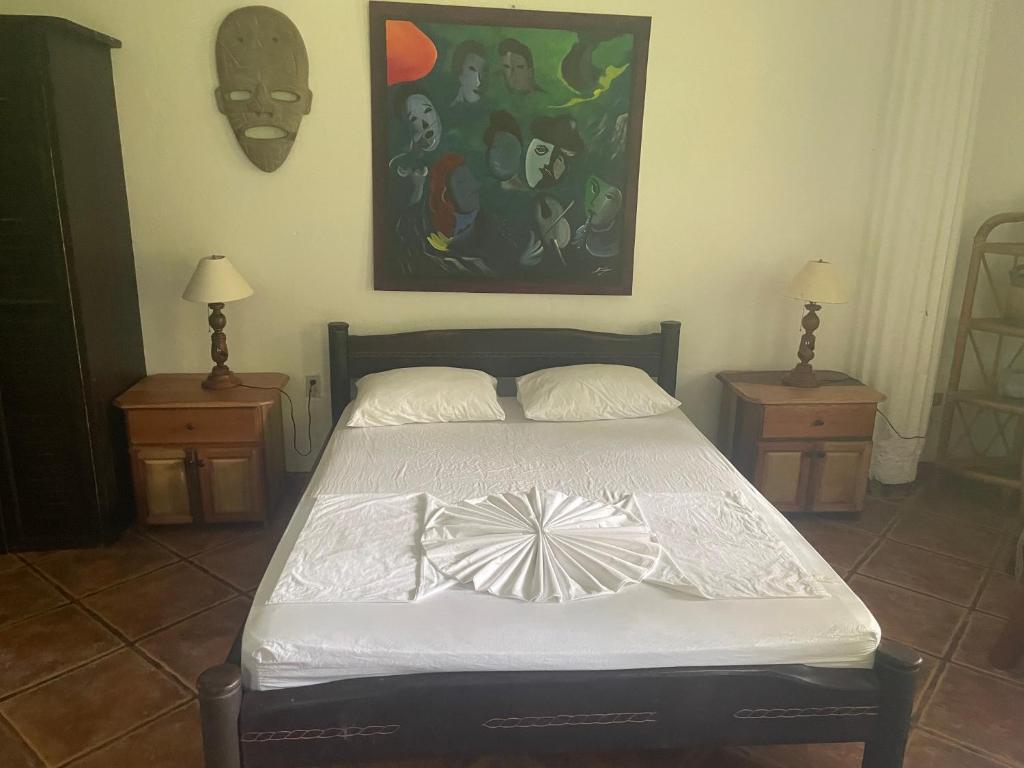Voodi või voodid majutusasutuse spirit of jungle lodge toas