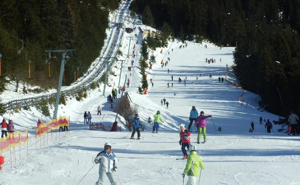 Lyžování v hotelu nebo okolí