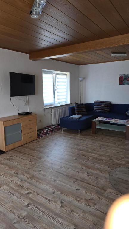 TV a/nebo společenská místnost v ubytování Ferienwohnung