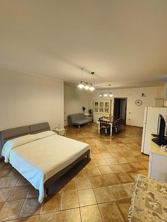 Posteľ alebo postele v izbe v ubytovaní Rocky House