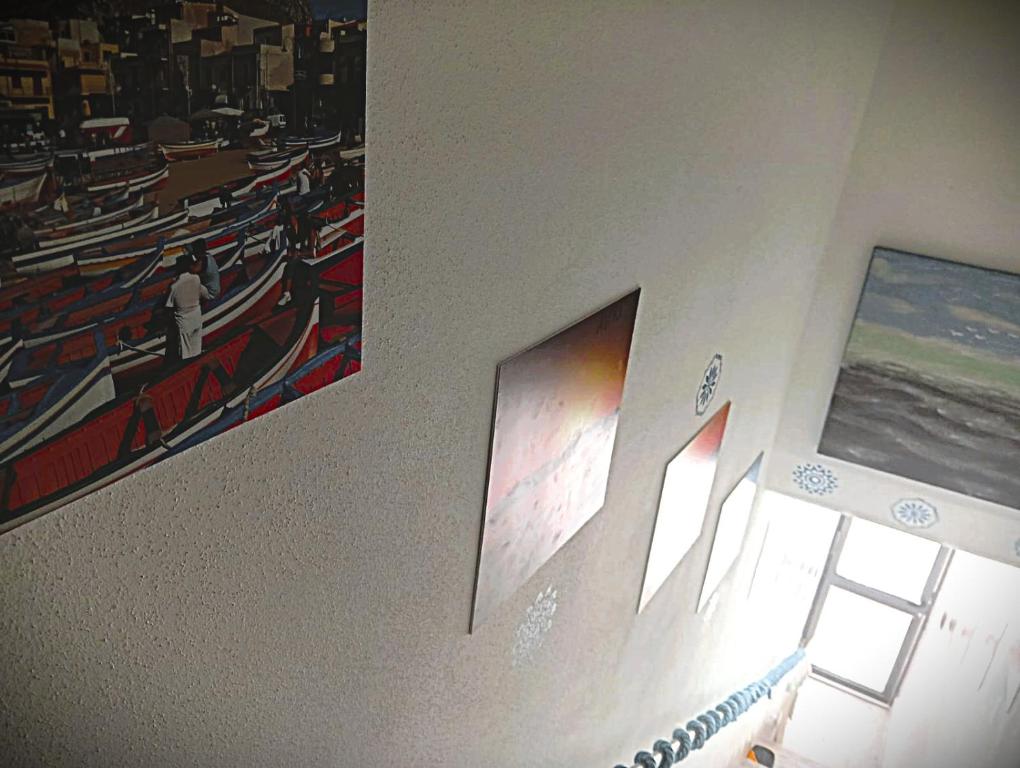 TV a/nebo společenská místnost v ubytování A meravigghia casa vacanze