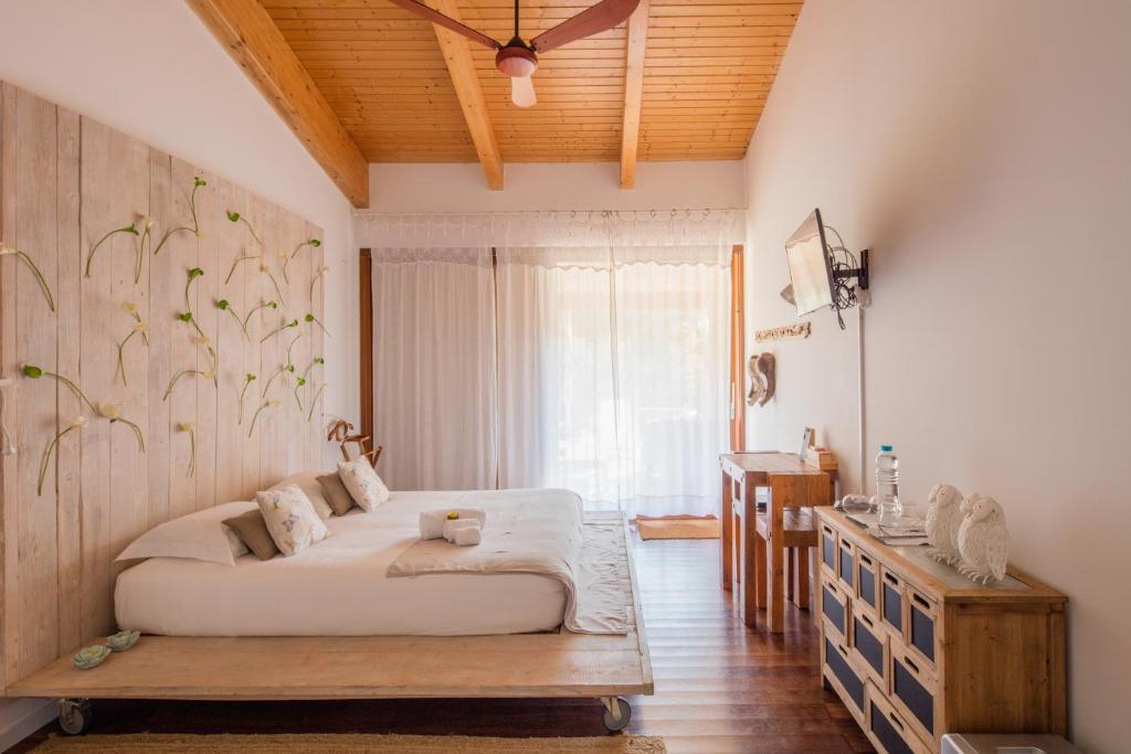 Postel nebo postele na pokoji v ubytování TEIMA, Alentejo SW