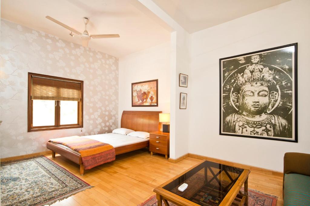 Postel nebo postele na pokoji v ubytování Trendy Bed & Breakfast