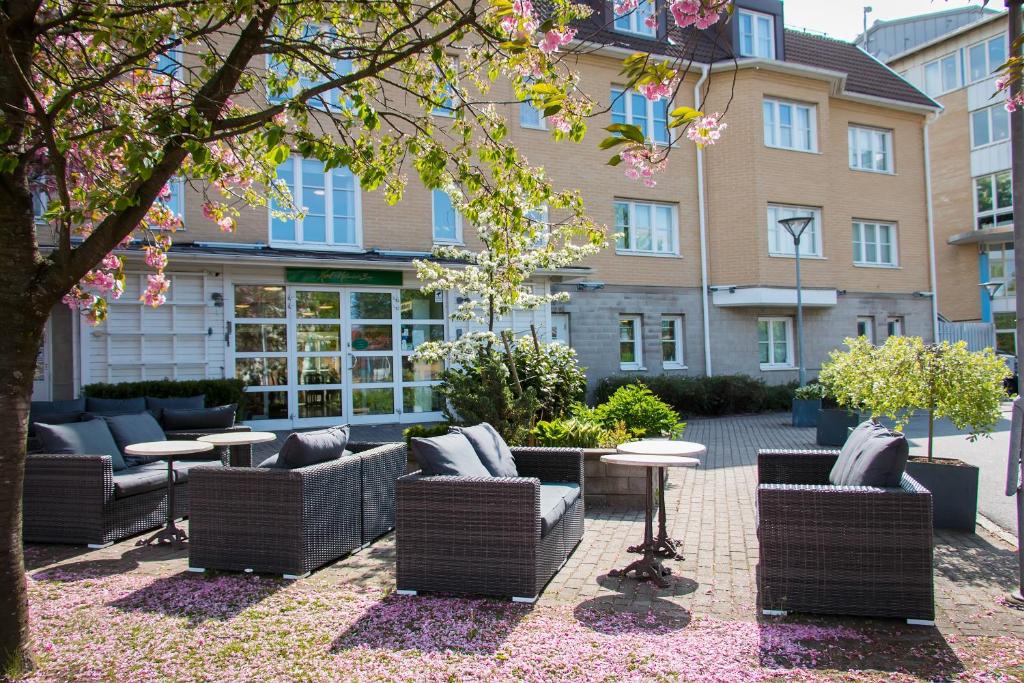 Posezení v ubytování Hotel Mölndals Bro