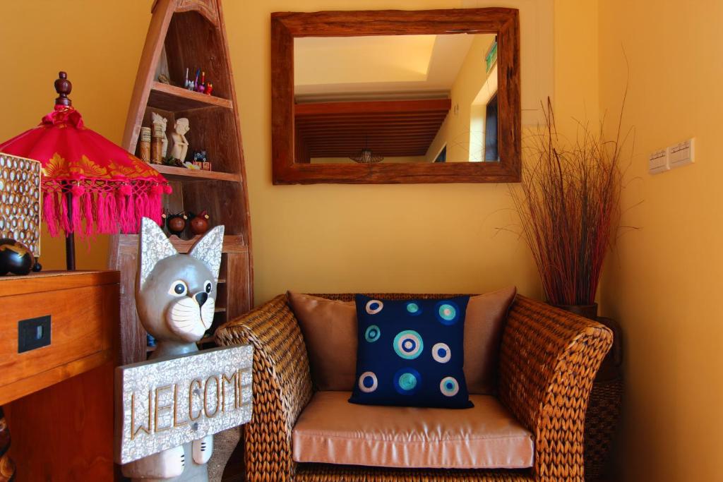 Posezení v ubytování Ibali Hostel