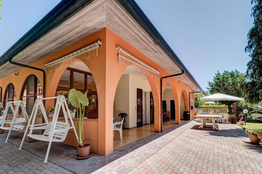 Budova, kde se bed and breakfast nachází