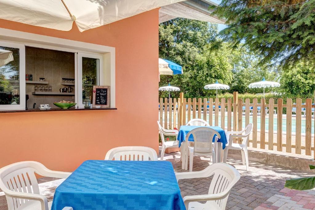 Balkón nebo terasa v ubytování Agriturismo I Portici