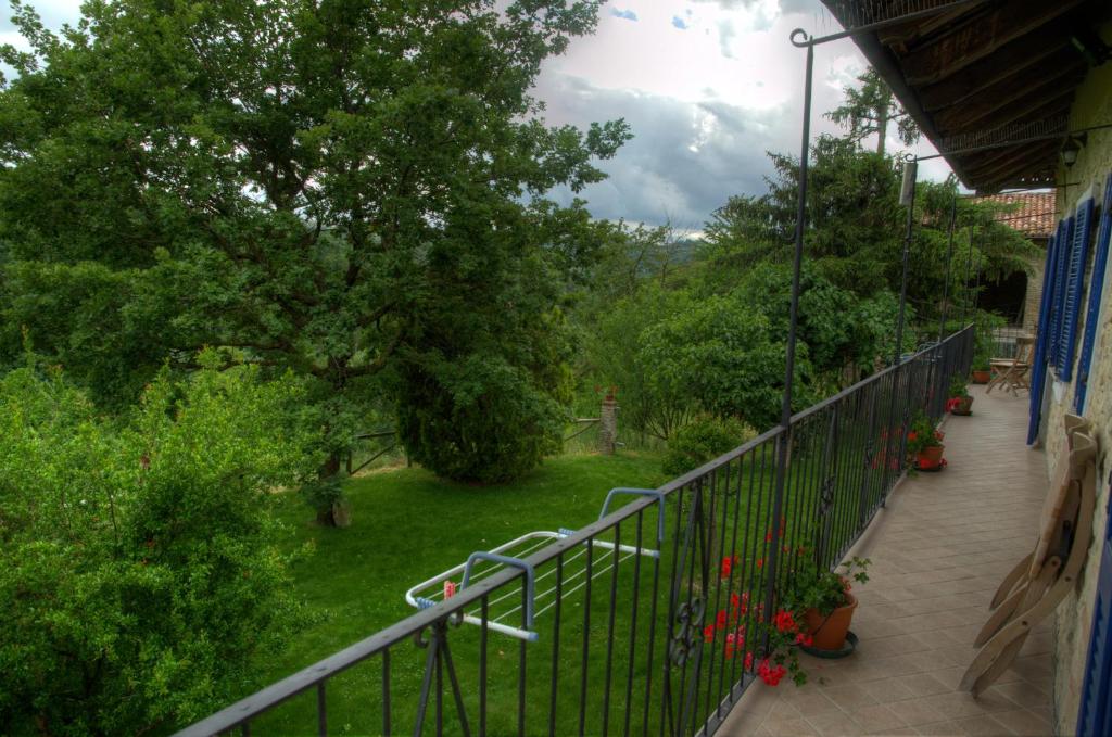 Nespecifikovaný výhled na hory nebo výhled na hory při pohledu z bed and breakfast