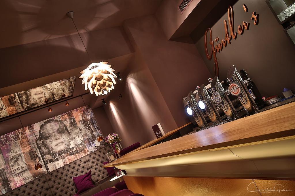 Lounge nebo bar v ubytování Stadthotel Gürtler