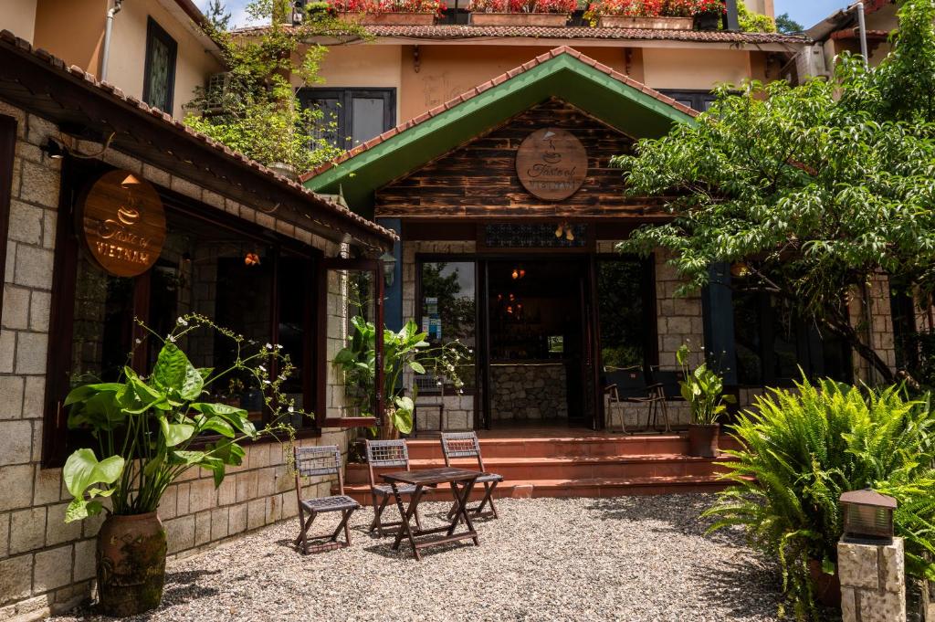 Zahrada ubytování Sapa Elegance Hotel