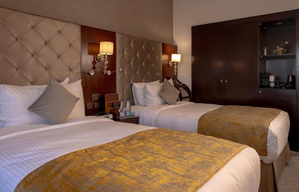 Dar Al Taqwa Hotel - Standard Twin Bed Room Haram View