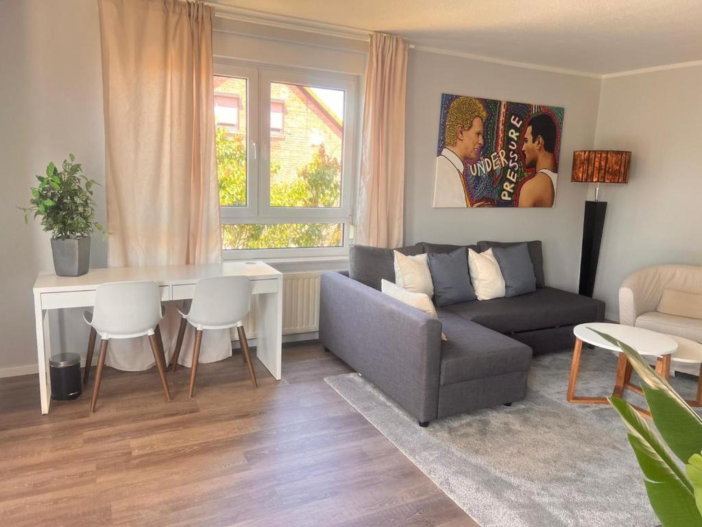 Χώρος καθιστικού στο Peaceful oasis 80 sqm & fully equipped - AS1A