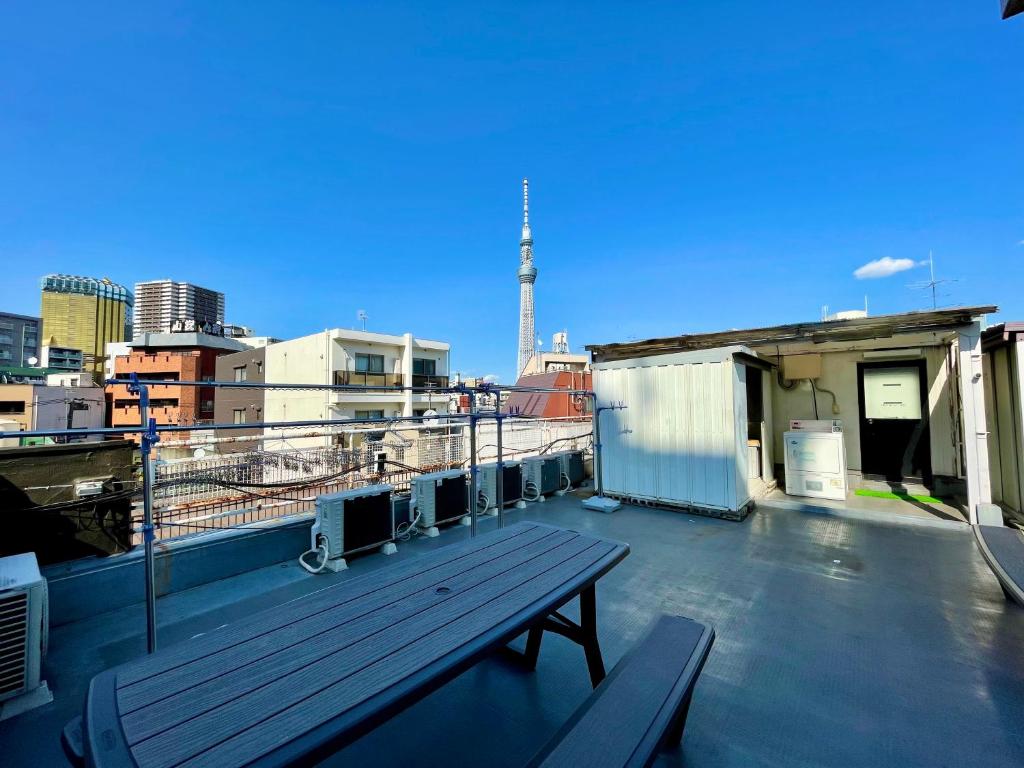 Balkón nebo terasa v ubytování Nomad Hostel East
