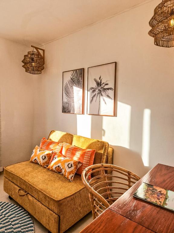 Posezení v ubytování La villa detente 1 - une experience authentique