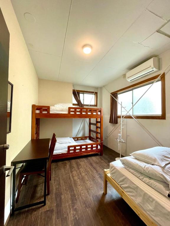 Postel nebo postele na pokoji v ubytování Nomad Hostel East