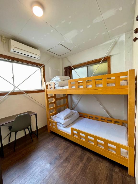 Postel nebo postele na pokoji v ubytování Nomad Hostel East