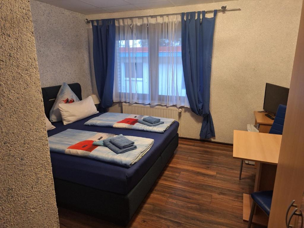 Pension & Ferienhütten Zur Alten Werft - Chambre Double Avec Salle De Bains Privative