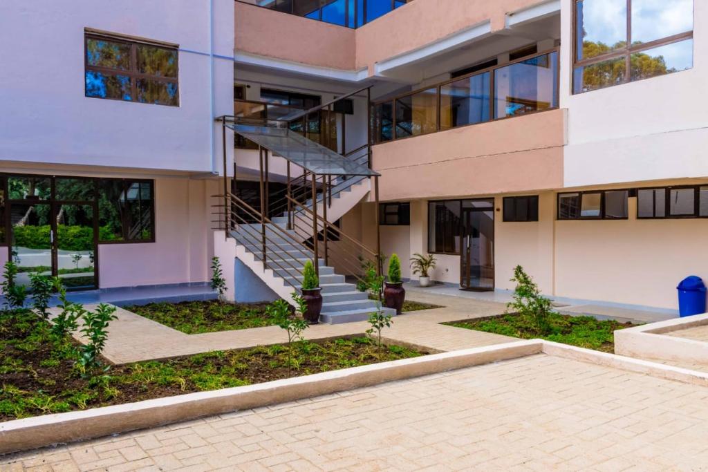 Budova, kde se apartmán nachází