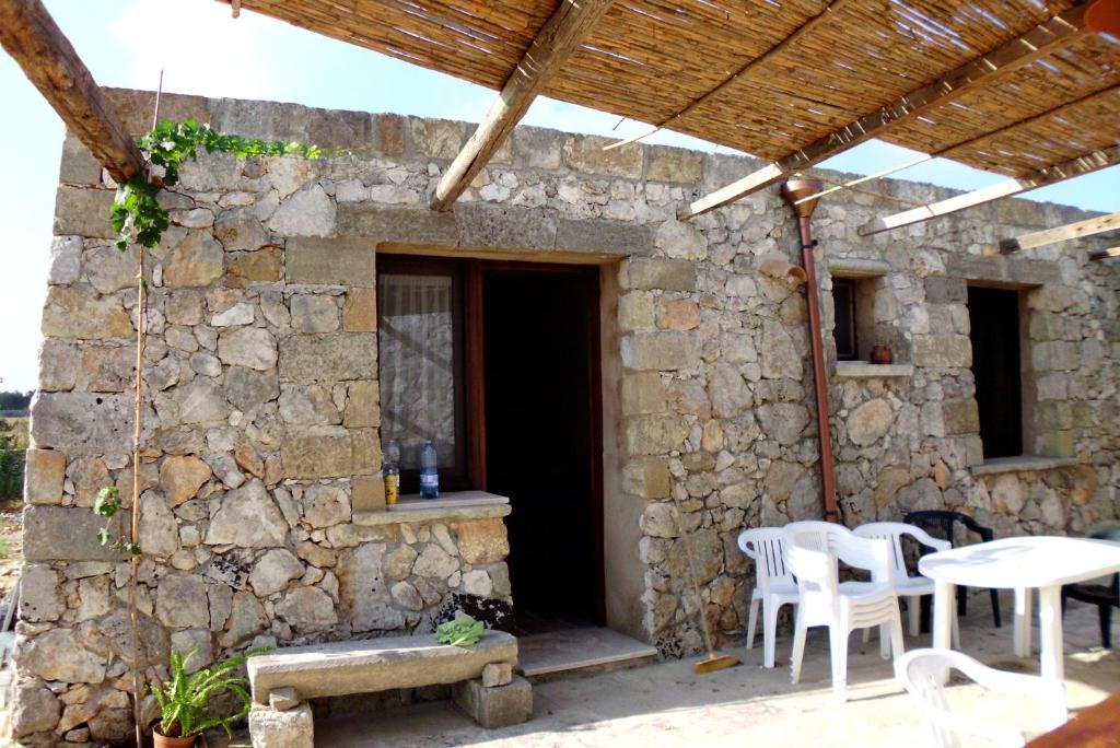 Patio nebo venkovní prostory v ubytování Palacca, trullo salentino