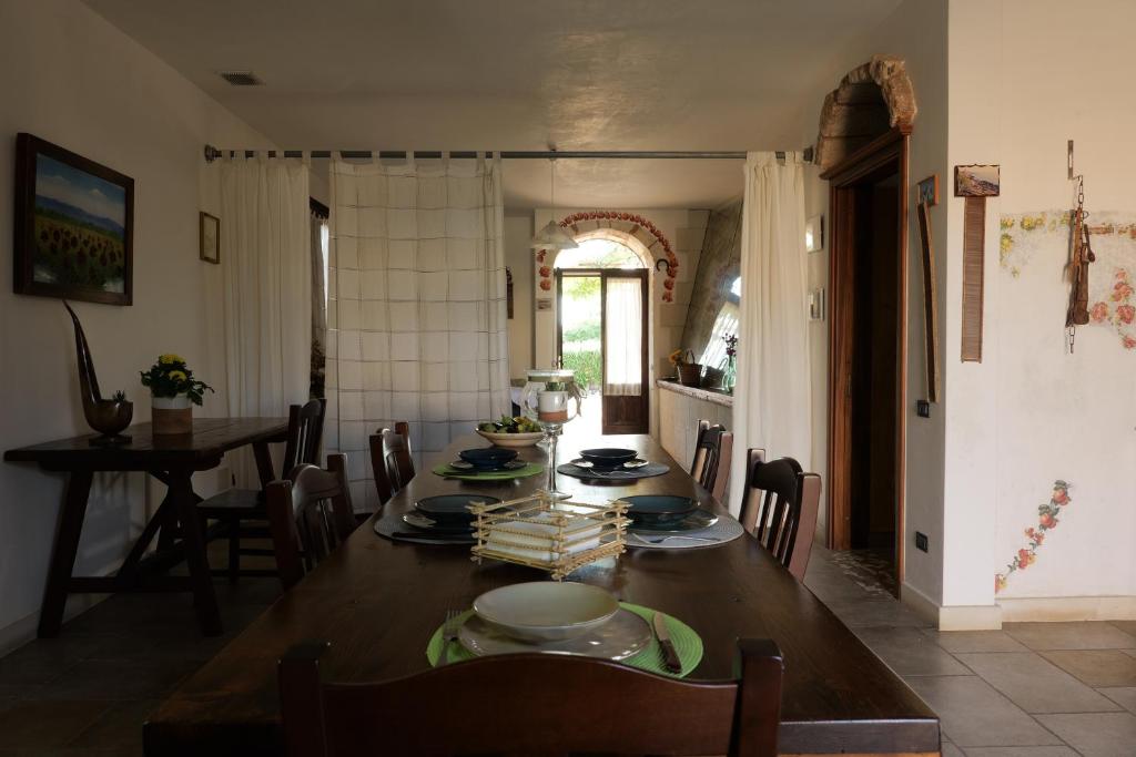Posezení v ubytování Palacca, trullo salentino