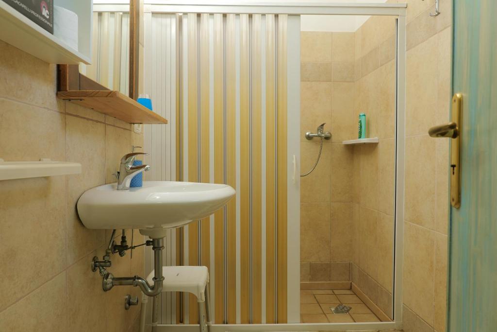 Koupelna v ubytování Palacca, trullo salentino