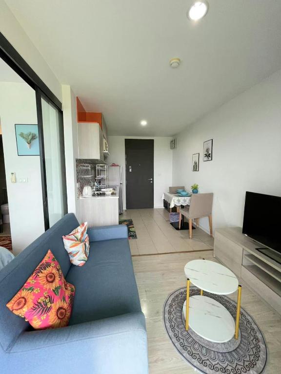 Kuchyň nebo kuchyňský kout v ubytování 中央公寓 1bedroom Centrio 804 Condominium 211
