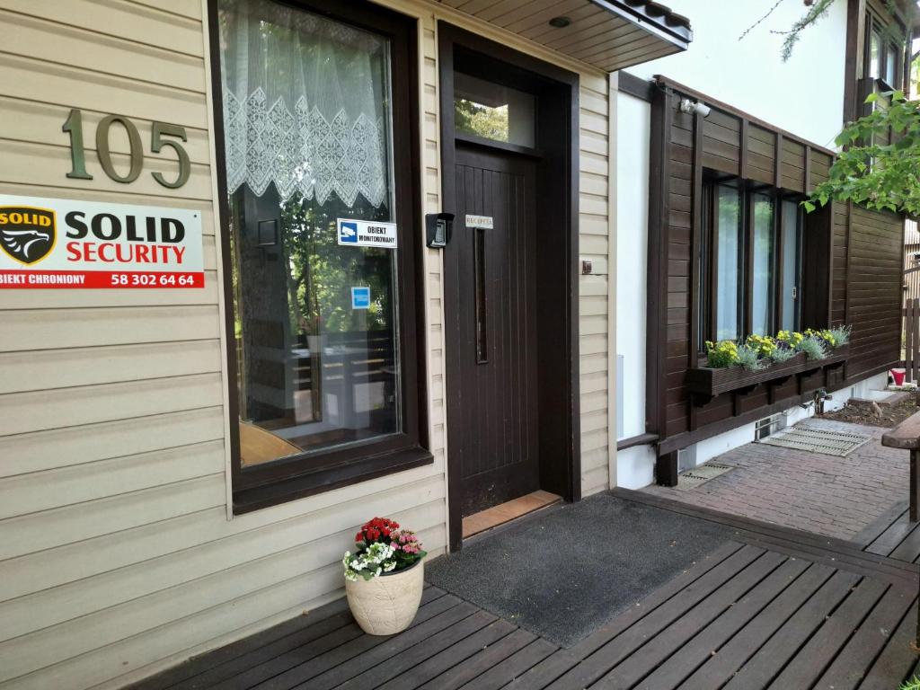 Bygningen som bed and breakfast-stedet ligger i