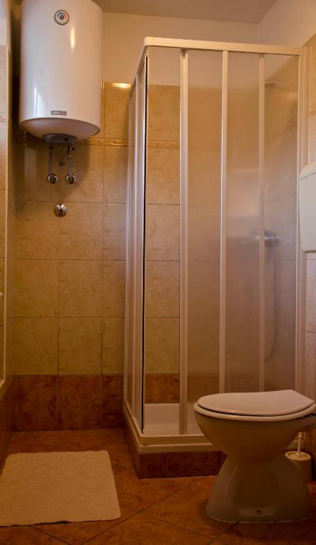 Koupelna v ubytování Apartments Percic