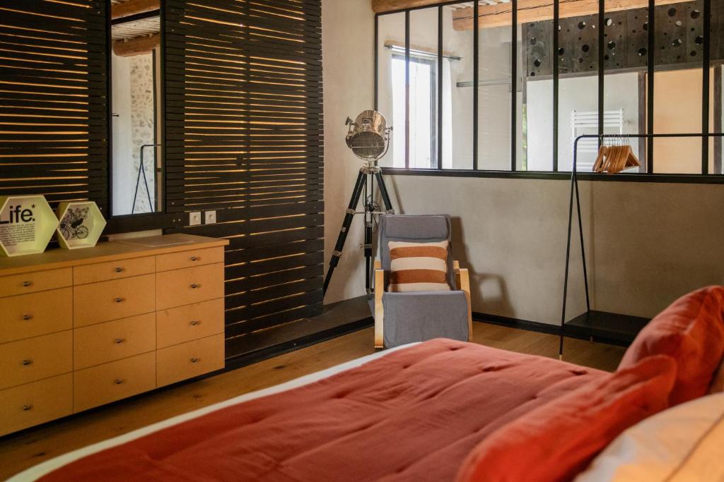 L'Atelier de l'Horte - Chambre Lit King-Size Avec Vue Sur Jardin