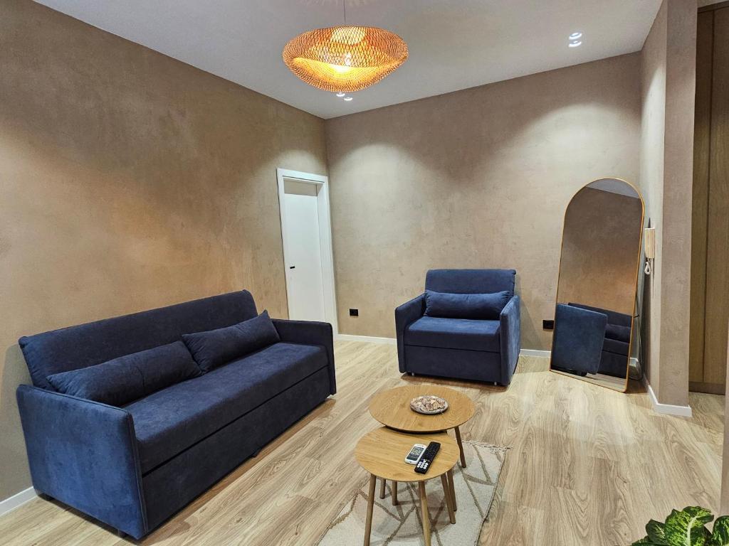 Χώρος καθιστικού στο Amber Sand Apartments