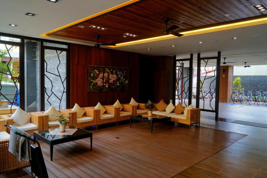 Posezení v ubytování Lealea Garden Hotels - Sun Lake