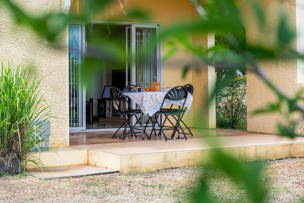 Zahrada ubytování L'Oasis des Vacances