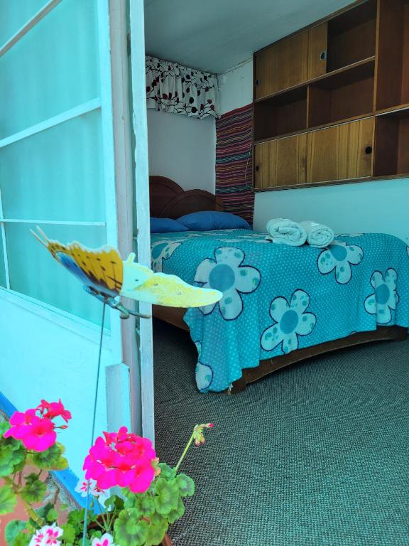 Letto o letti in una camera di Posada Azul Cusco