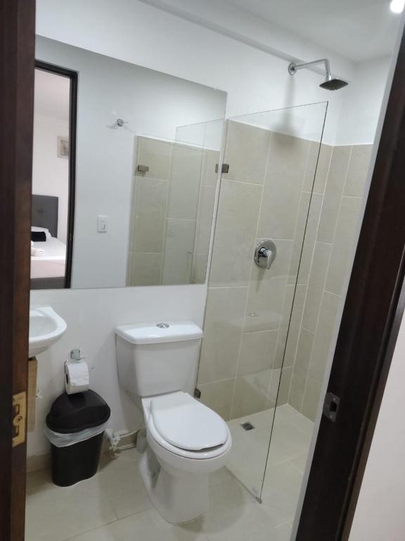 חדר רחצה ב-Cloud9 Hostel