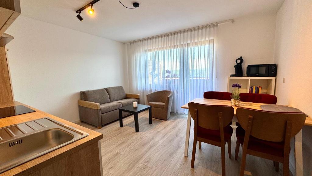 Posezení v ubytování Haus Schanzenblick Fewo 4