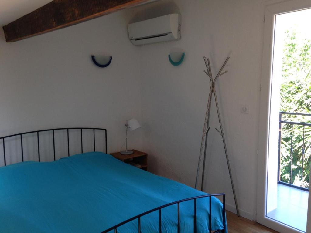 Postel nebo postele na pokoji v ubytování Suquet Charm