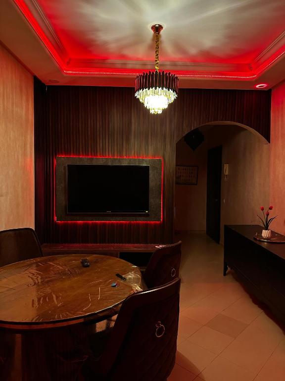 Televiisor ja/või meelelahutuskeskus majutusasutuses view apartments larache