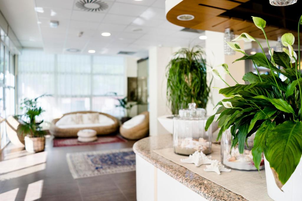 Posezení v ubytování Hotel Bikini