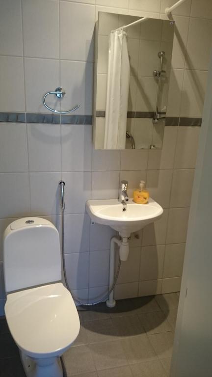 Koupelna v ubytování Aisa Accommodation