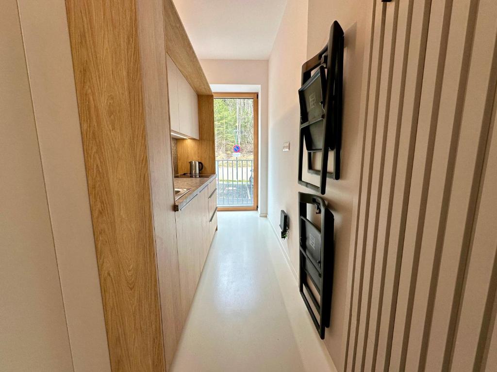 Televiisor ja/või meelelahutuskeskus majutusasutuses Kutloch Lebenski