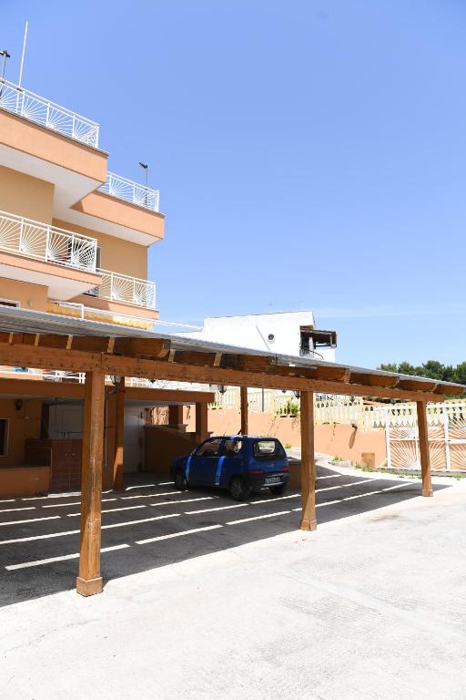 Budova, kde se bed and breakfast nachází
