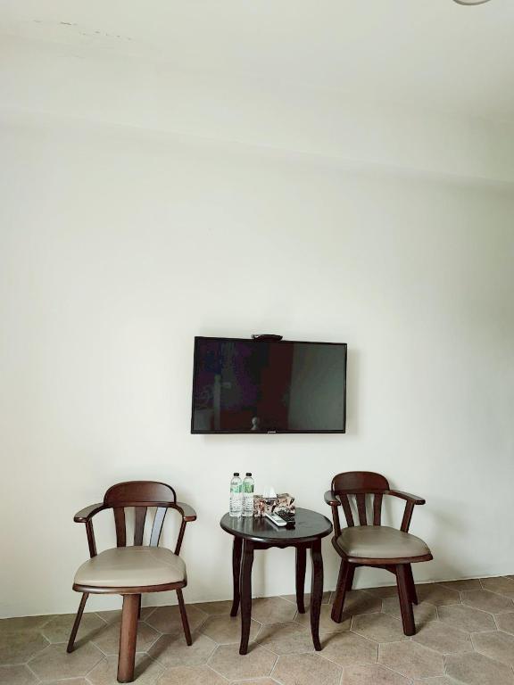 TV/Unterhaltungsangebot in der Unterkunft Ding Shian B&B