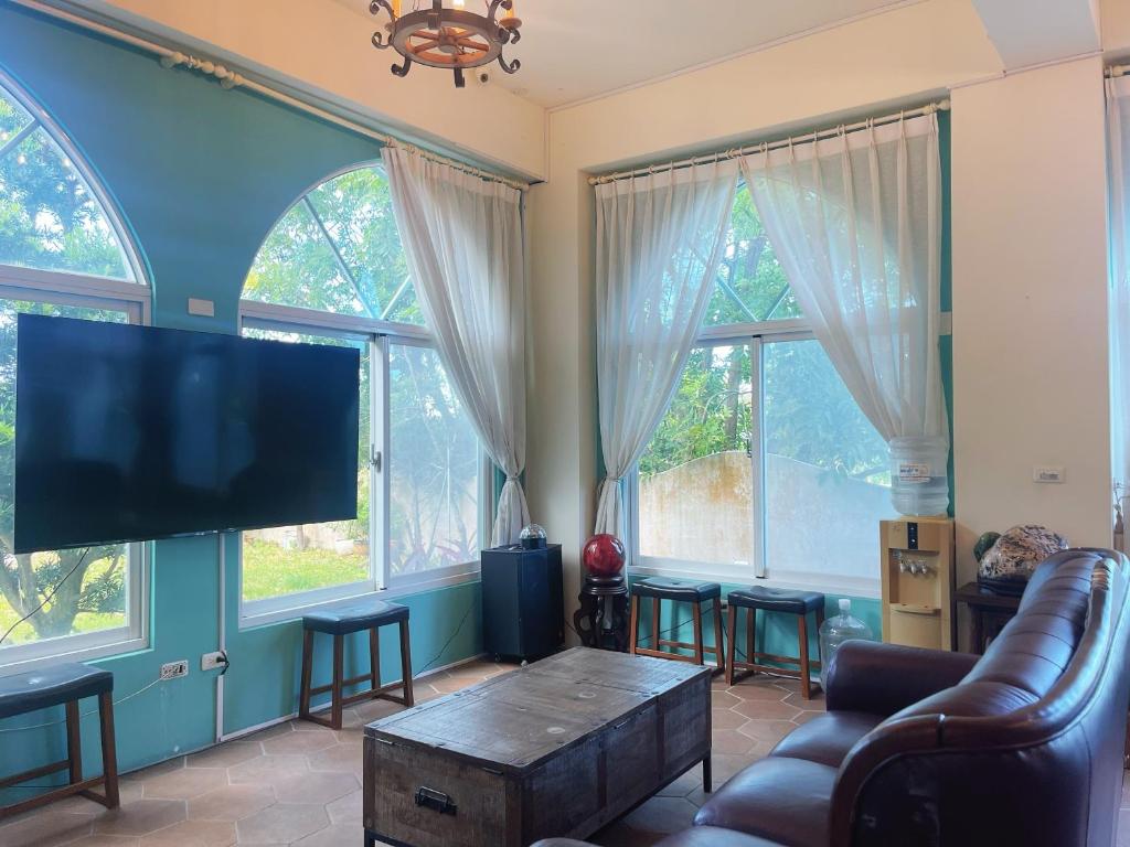 TV/Unterhaltungsangebot in der Unterkunft Ding Shian B&B