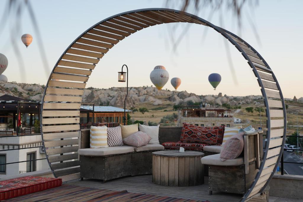 Χώρος καθιστικού στο Rio Cappadocia Hotel