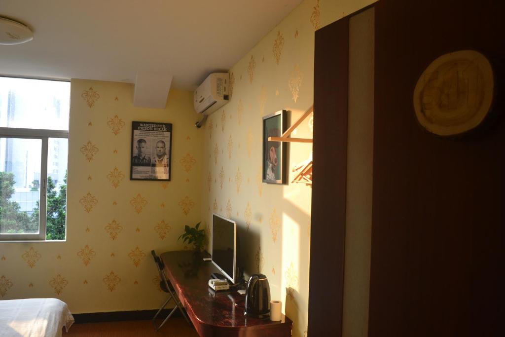 TV a/nebo společenská místnost v ubytování Notting Hill Hostel