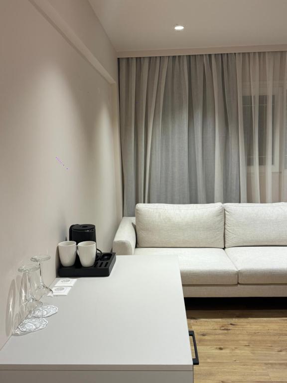 Posezení v ubytování Eva Beach Hotel Lefkada