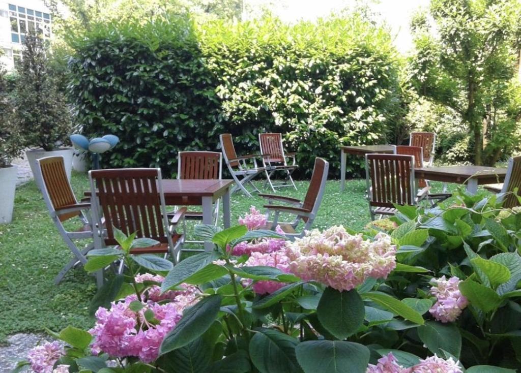 Zahrada ubytování Garden Hotel Michelangelo