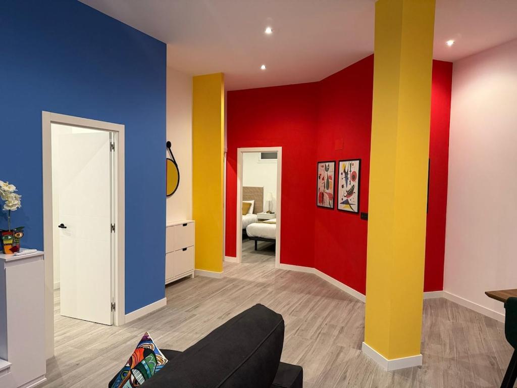 Imagine din galeria proprietății Moderno apartamento en Madrid climatizado în Madrid