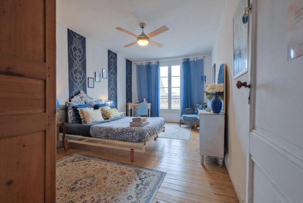 La Maison B - L'auberge autonome au charme vintage - Doppelzimmer Mit Gemeinschaftsbad